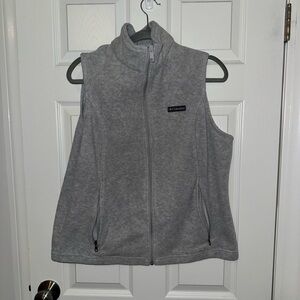 Columbia Gray Fleece Vest